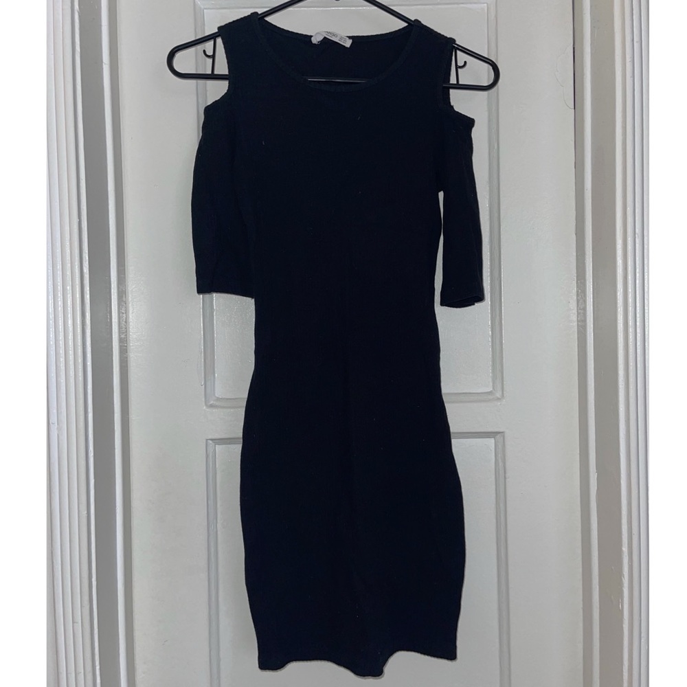 Bodycon Mini black dress